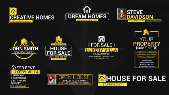 Clean Real Estate - VideoHive 45609909