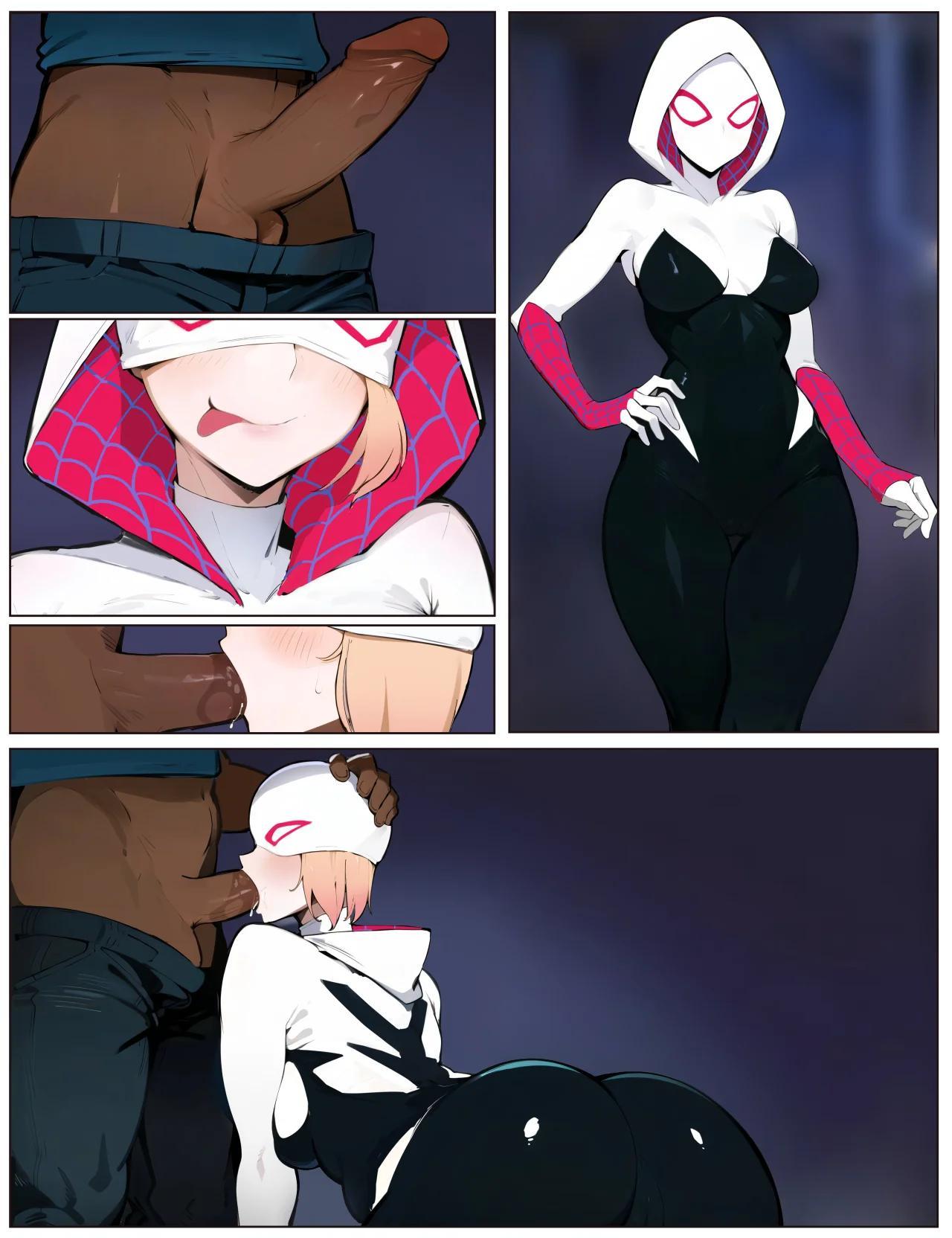 SpiderGwen vs Miles el Merodeador - 4