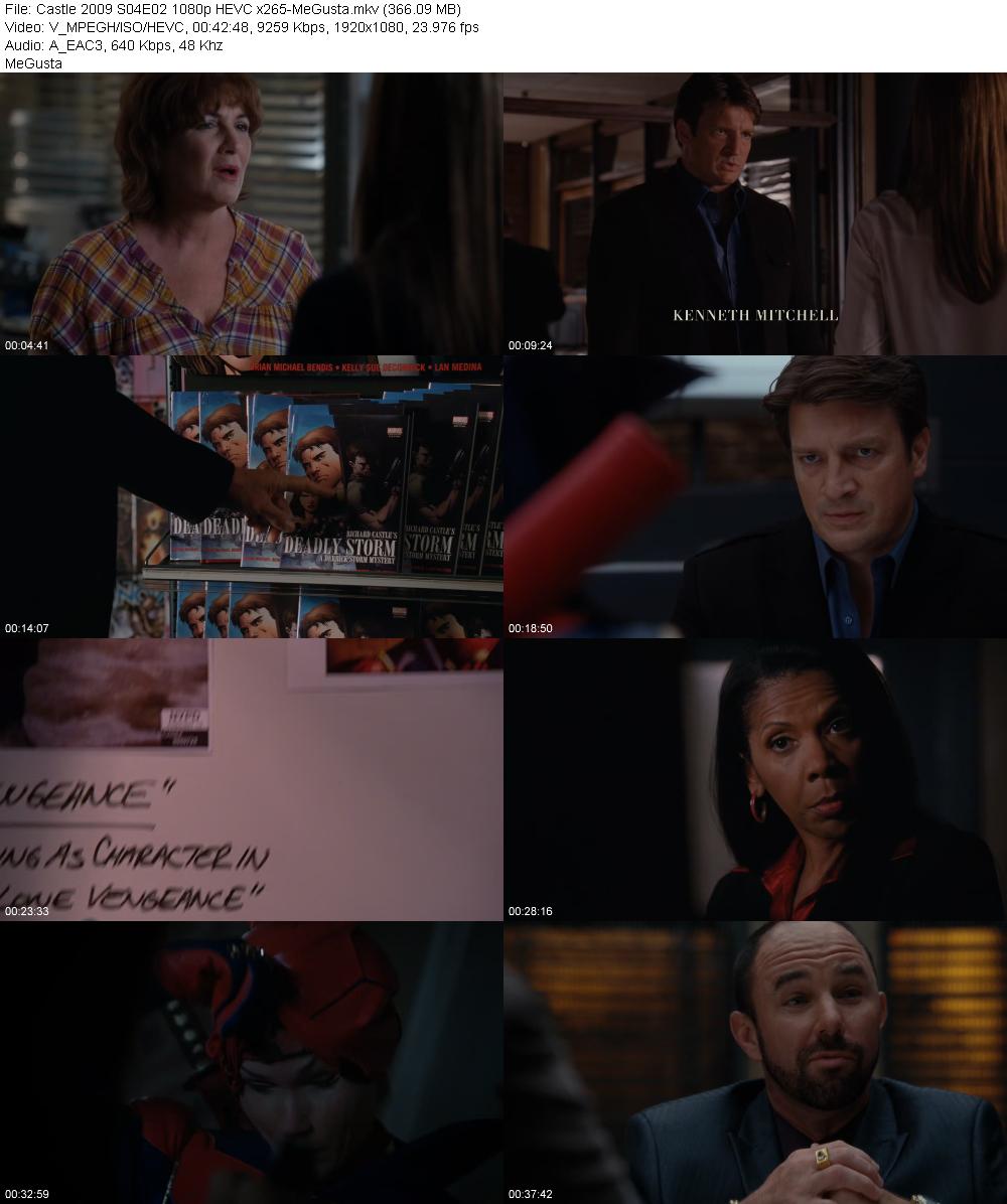 Castle 2009 S04E02 1080p HEVC x265 MeGusta