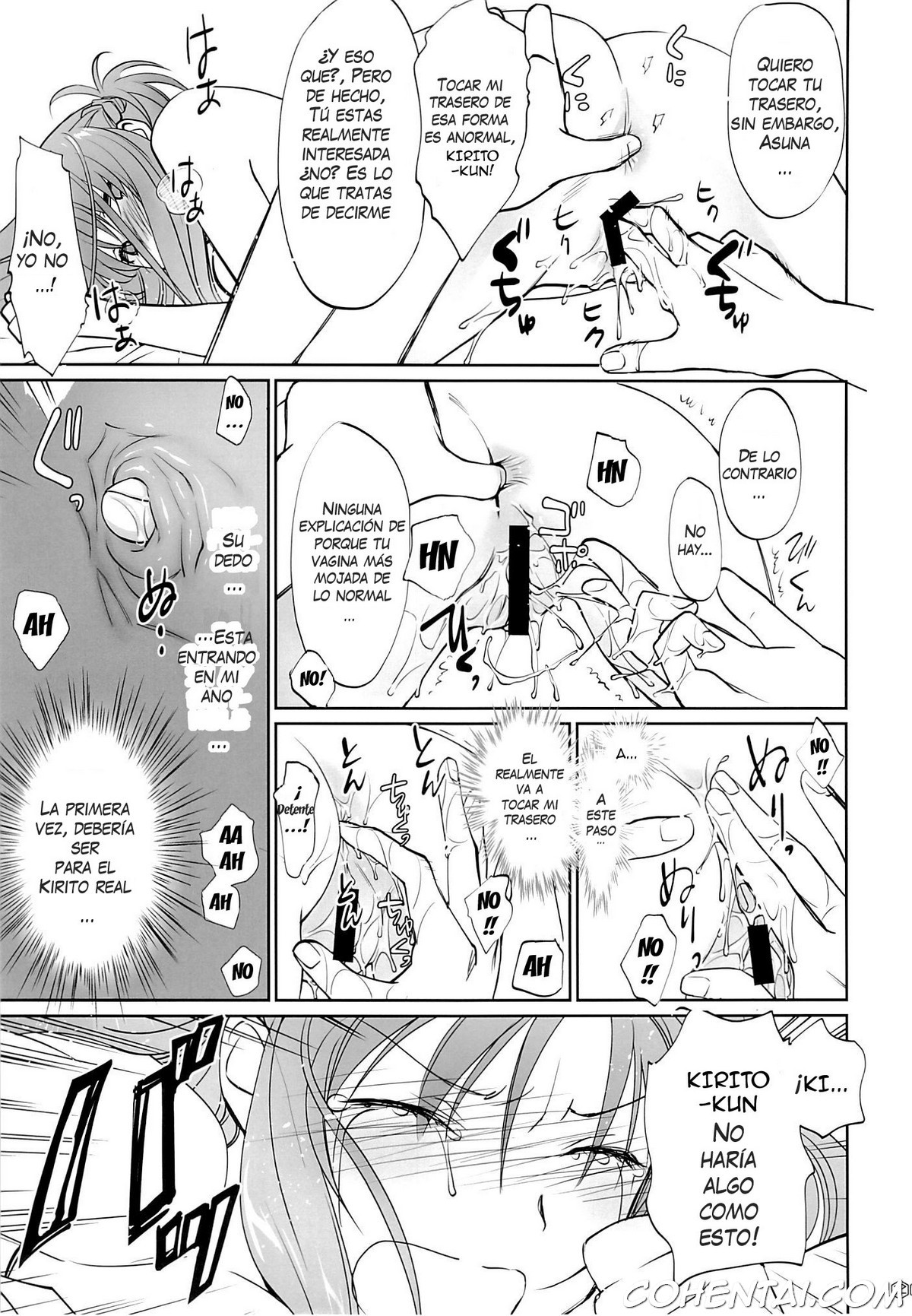 turnover (Sword Art Online) xxx comics manga porno doujin hentai español sexo Asuna Yuuki Kazuto Kirigaya | Kirito Suguha Kirigaya Sword Art Online