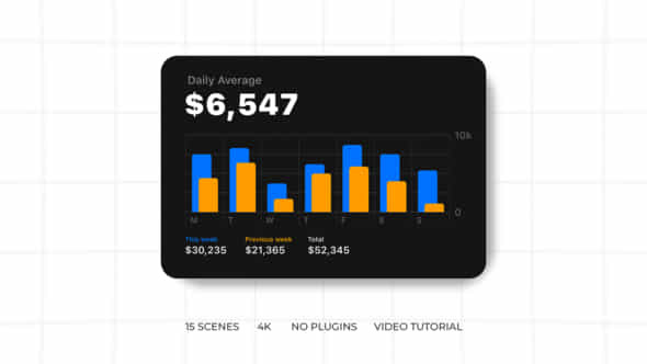 Modern Data Infographics - VideoHive 57333181