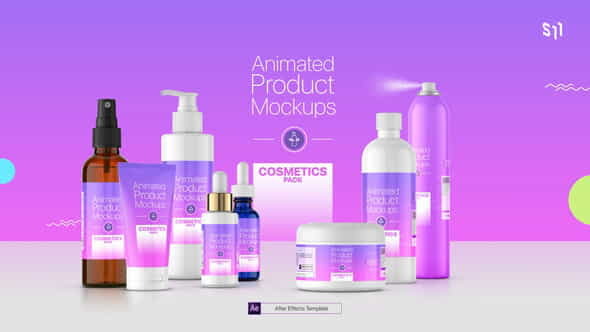 Animated Product Mockups - Cosmetics - VideoHive 25513188