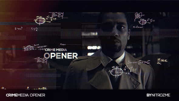 Crime Media Opener - VideoHive 20478569