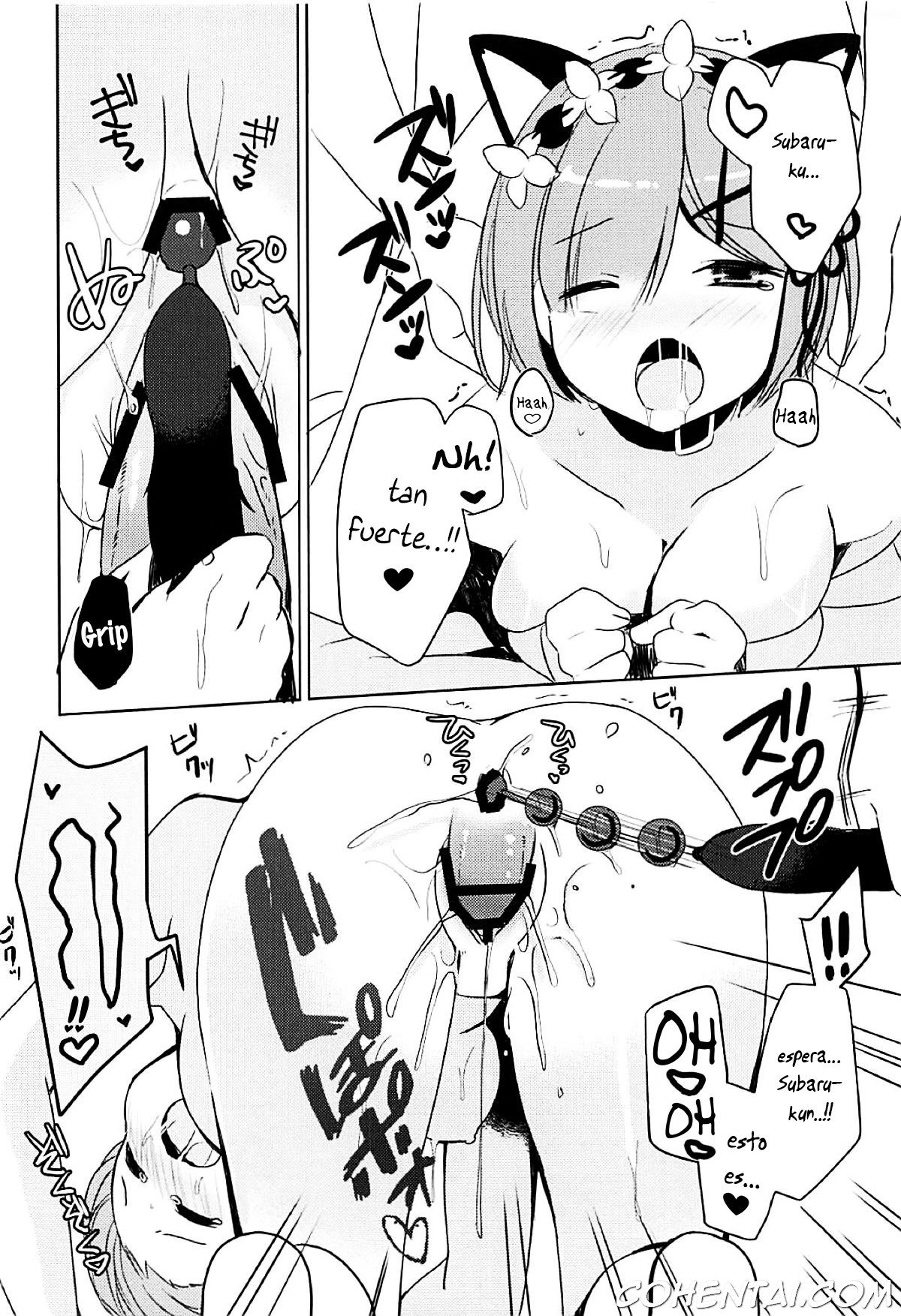 Rem-nyan to Nyannyan Suru? (Re:Zero kara Hajimeru Isekai Seikatsu) xxx comics manga porno doujin hentai español sexo 