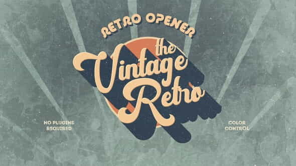 Retro Vintage Opener - VideoHive 25846073
