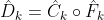 hat{D}_{k}=hat{C}_{k} circ hat{F}_{k}