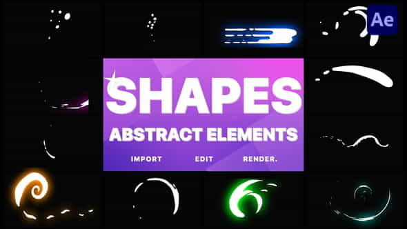 Funny Abstract Shapes | DaVinci - VideoHive 32359985