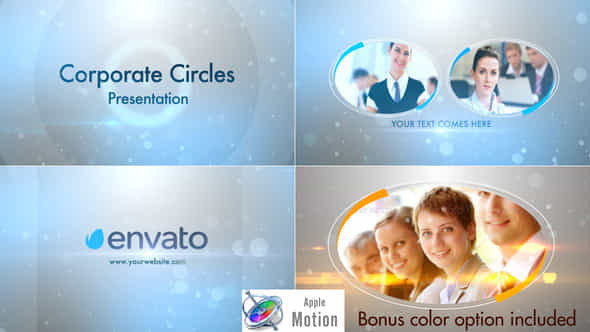 Stylish Corporate Circles - VideoHive 32536106