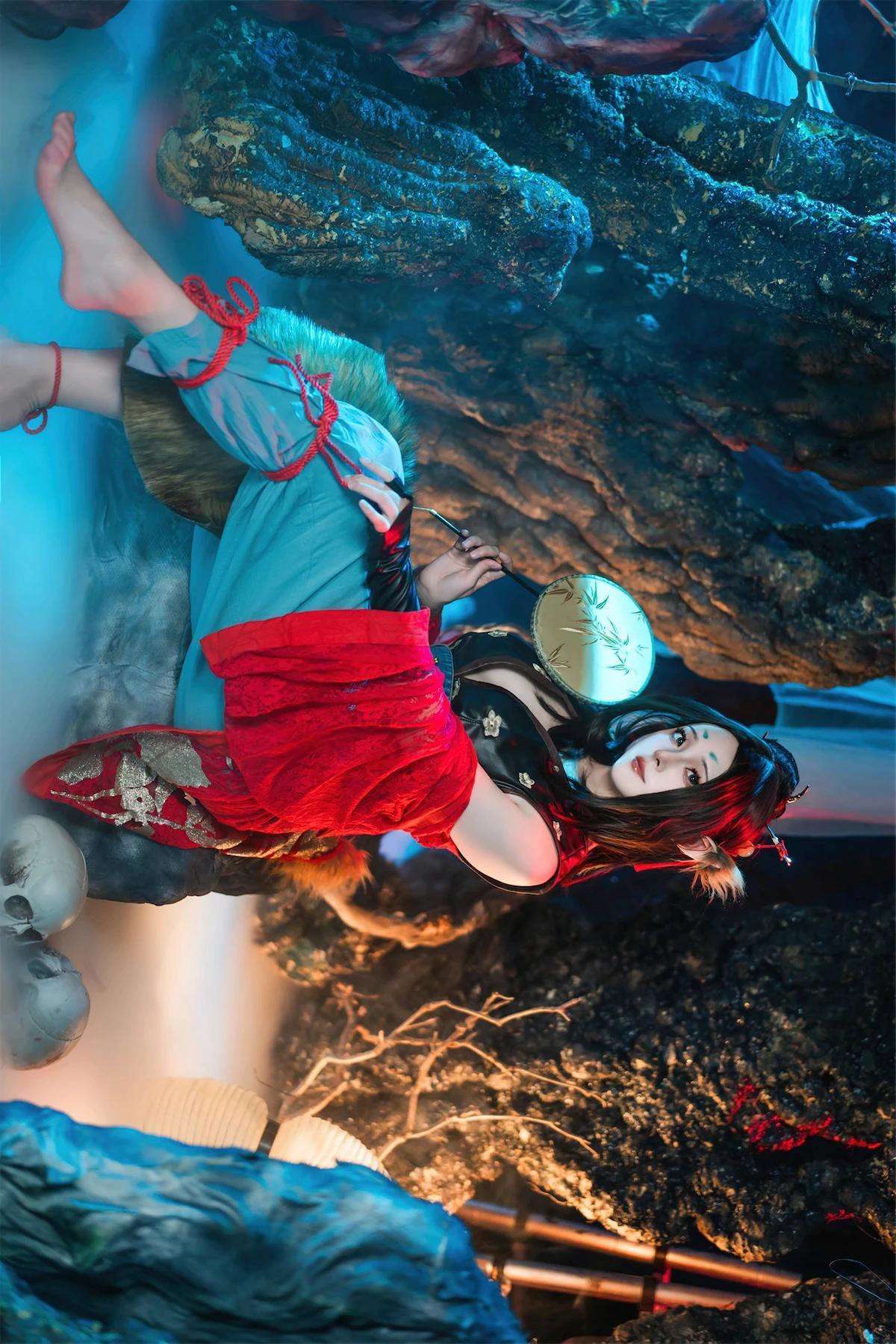 Cosplay Natsuko夏夏子 – 黑神话：悟空 萍萍(12)