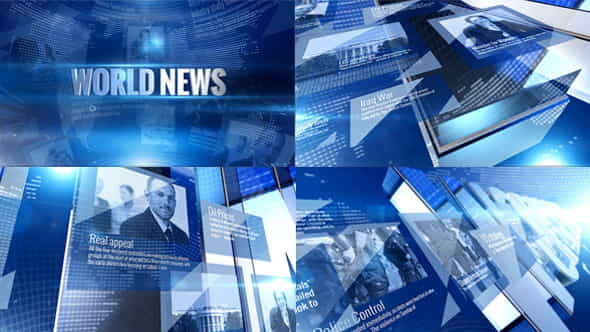 World News Opener - VideoHive 11530375