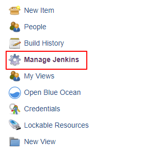 Manage Jenkins