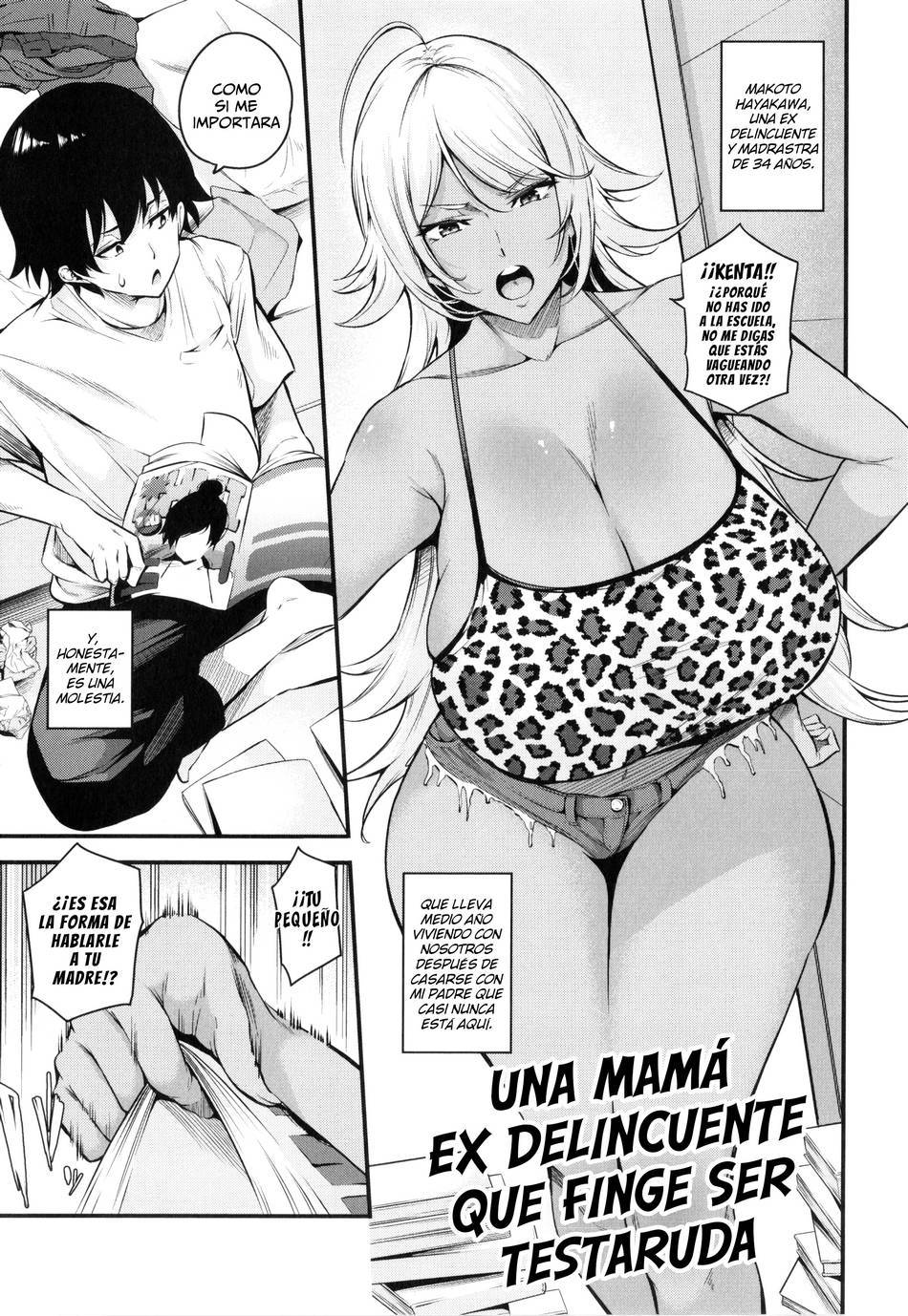 Una Mamá Ex Delincuente Que Finge Ser Testaruda - Page #1