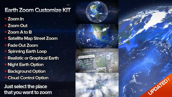 Earth Zoom Full Custom Kit - VideoHive 6451983