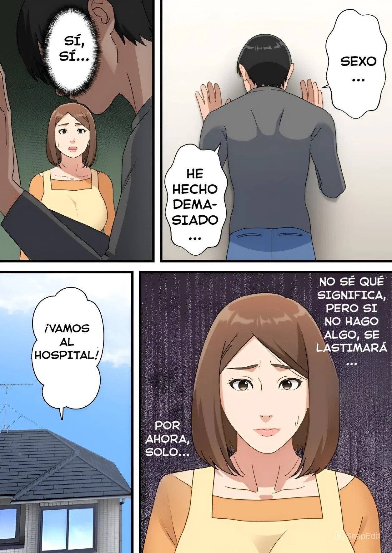 [Yuriko Club] Uchi no Musuko ga Uma sugite [Spanish] [WincestScans]