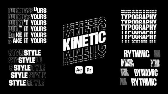 Kinetic Typography - VideoHive 53505761