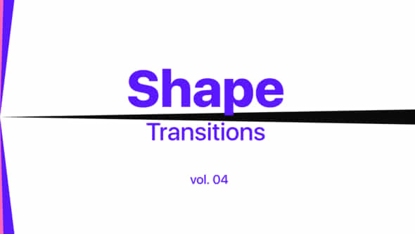 Shape Transitions - VideoHive 45532983