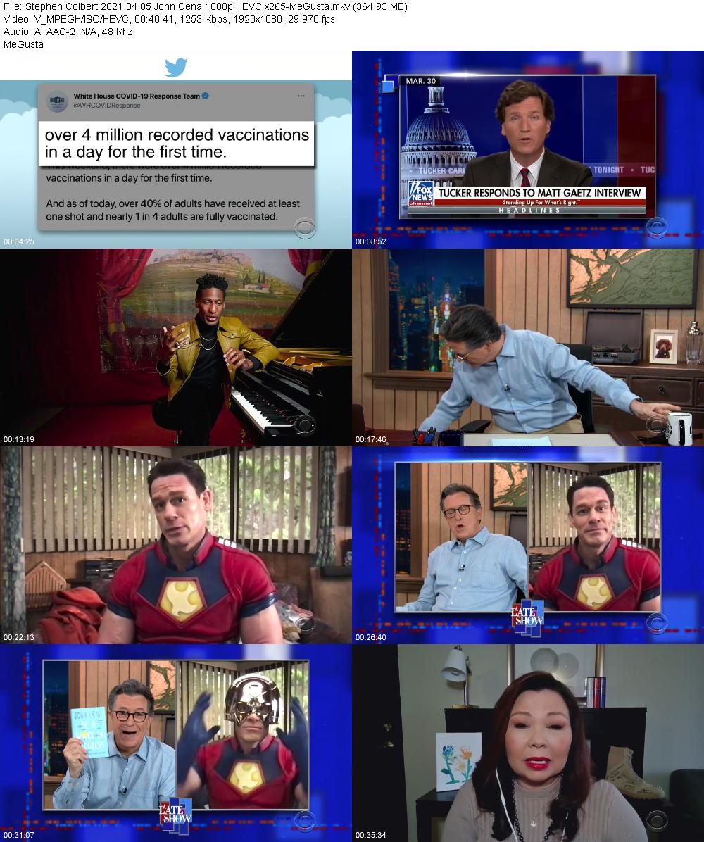 Stephen Colbert 2021 04 05 John Cena 1080p HEVC x265