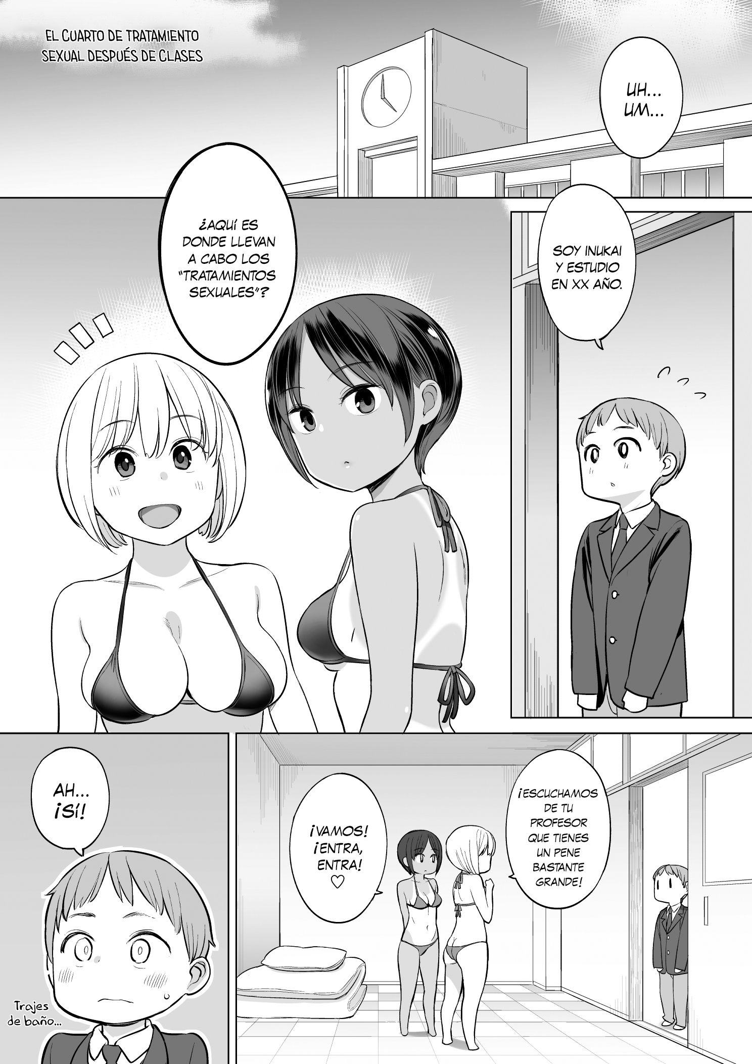 El Cuarto de Tratamiento Sexual Despues de Clases - Houkago no Seishorishitsu - 1