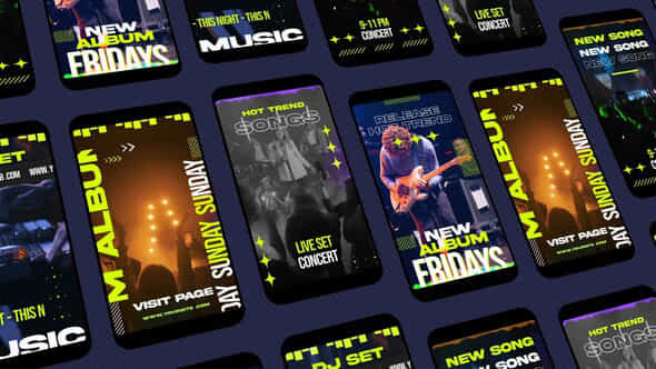 Concert Instagram Reels - VideoHive 53329339