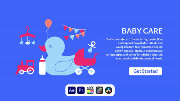 Baby Care Design Concept - VideoHive 50690311