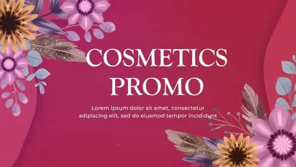 Cosmetics Promo - VideoHive 44421926