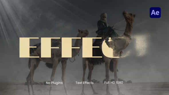 Particle Dust Text Effect - VideoHive 57813747