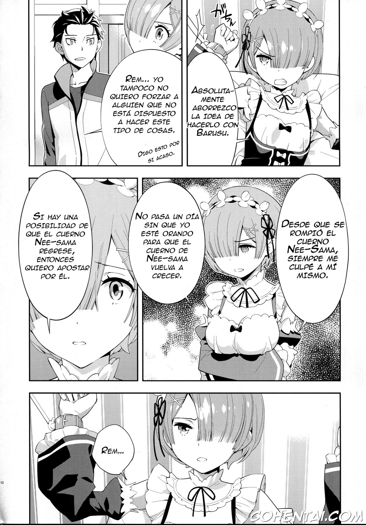 CHOICE 2 (Re:Zero kara Hajimeru Isekai Seikatsu) xxx comics manga porno doujin hentai español sexo 