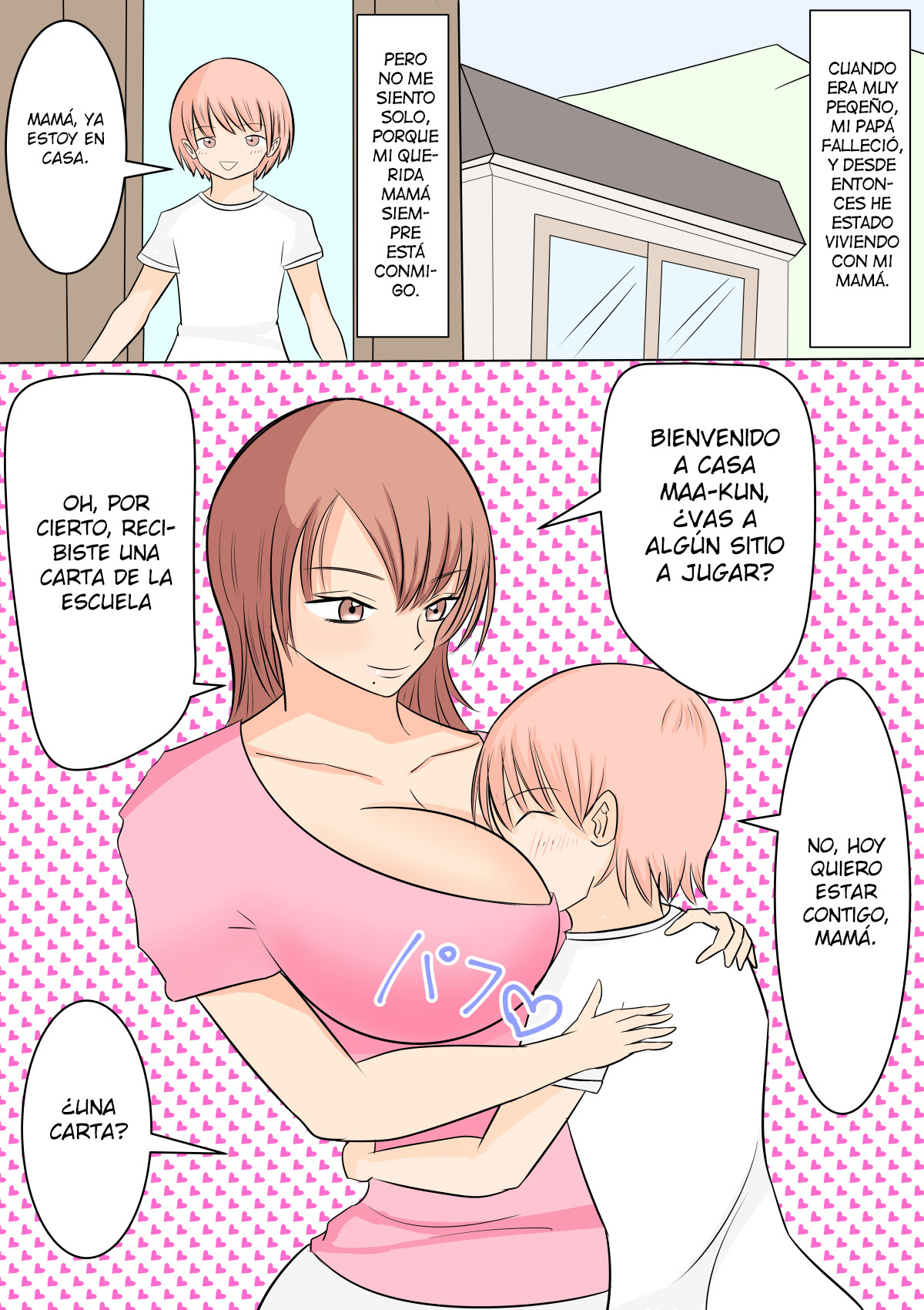 [Aa Jinsei Gakeppuchi] Boku no Daisuki na Yurufuwa Mama to Ottori Love Love Seikyouiku [Spanish] [Hellsing Scans]