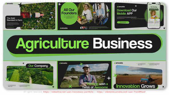 Creative Innovation Agriculture Business - VideoHive 55814631
