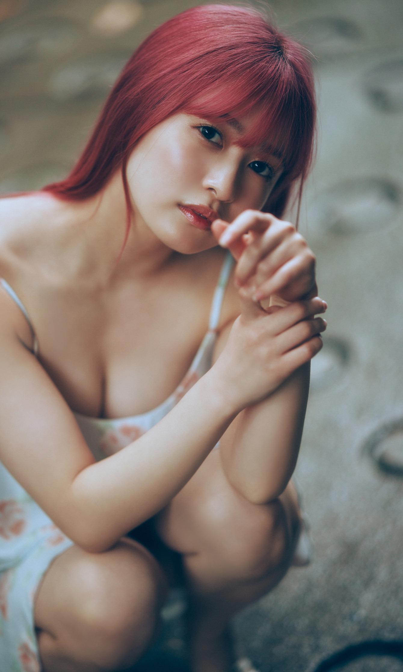 Nagisa Hayakawa 早川渚紗, 週プレ Photo Book 「梅雨なピンクダーク」 Set.02(3)