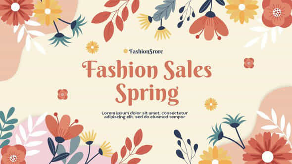 Fashion Sales Spring - VideoHive 36501930