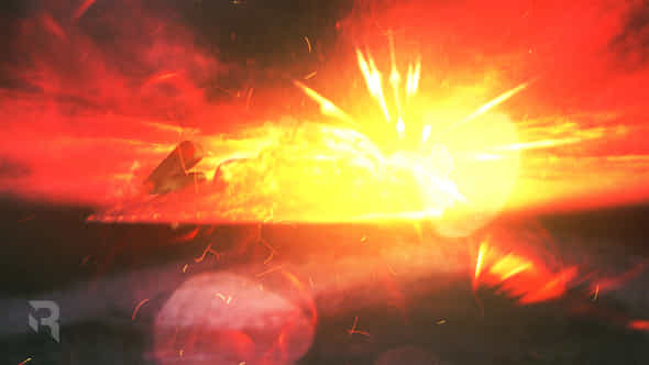 Fire Line Logo Reveal - VideoHive 54960313