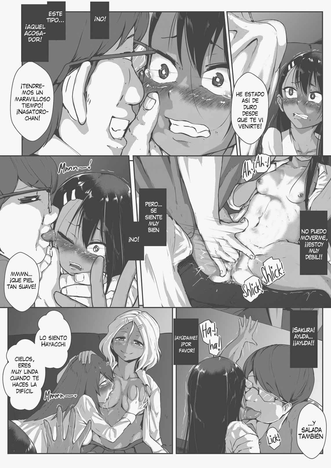 Por favor no con ellos Nagatoro _ proyect bullie - 15