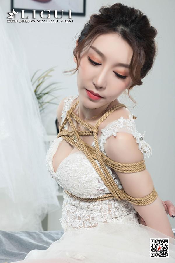 丽柜网络丽人Model兔子SM捆绑写真(13)