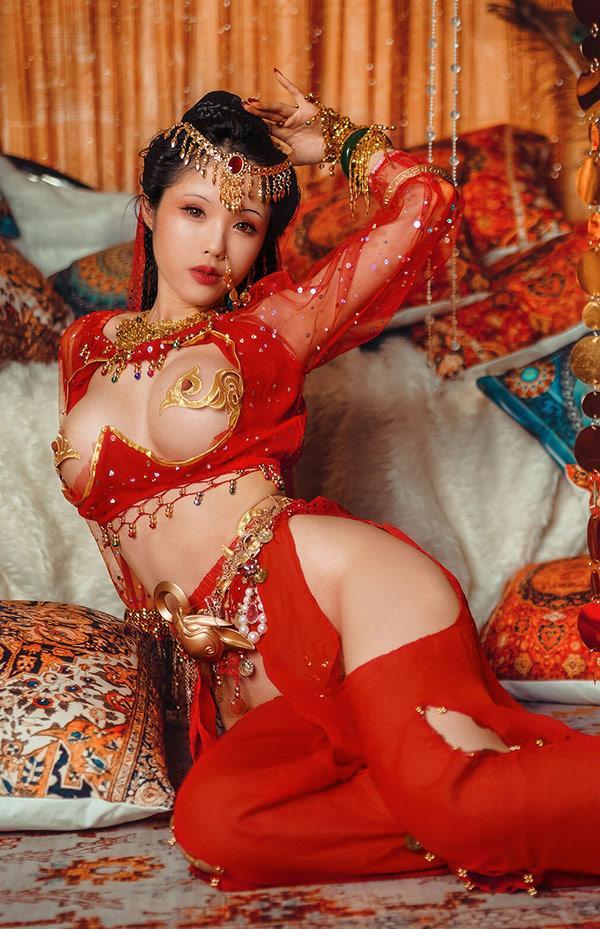 福利姬钛合金TiTi 塞上红鸾唯美视图(17)