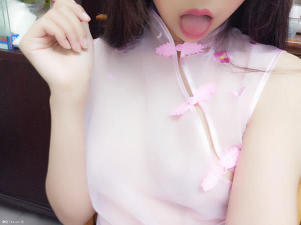 网红美女Kanami酱-透明情趣旗袍大胆写真(5)