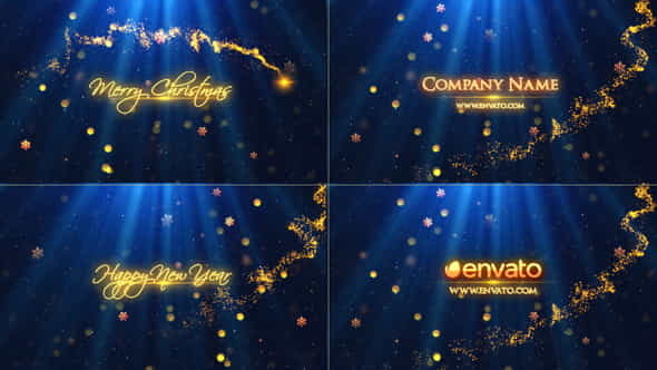 Christmas Wishes Titles - VideoHive 41221286