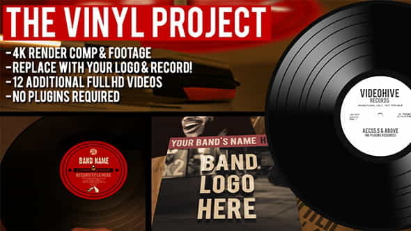 The Vinyl Record Project - VideoHive 17101444