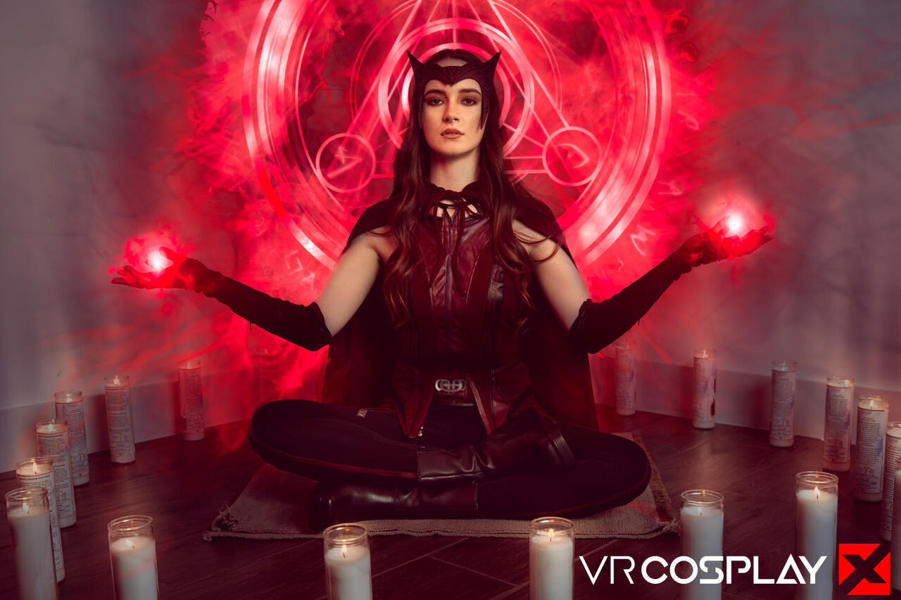 [VRCosplayX] Hazel Moore as Scarlet Witch