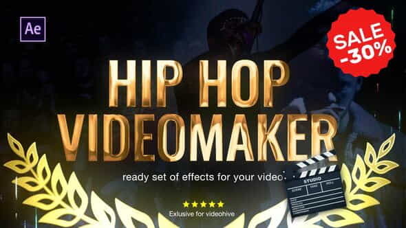 Hip Hop Music Video Editor - VideoHive 23834304