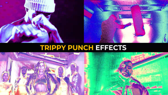 Trippy Punch Effect Premiere Pro - VideoHive 53055512