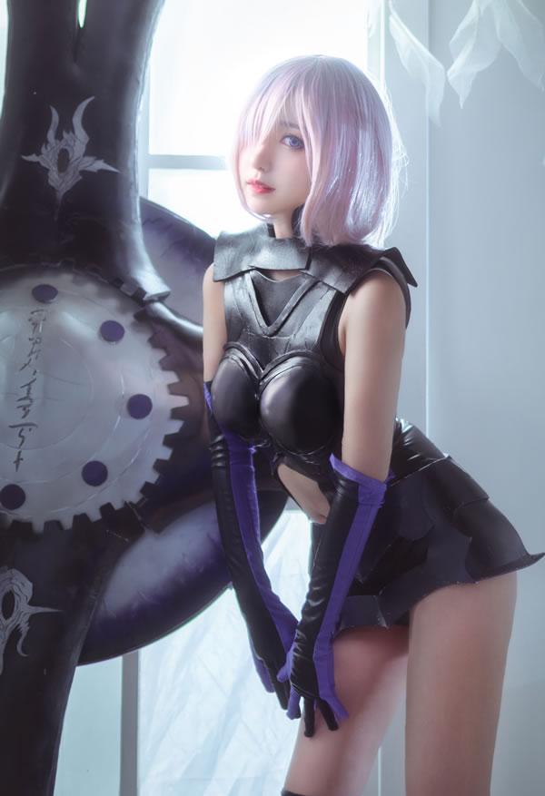 高颜值coser Shika小鹿鹿-玛修(3)