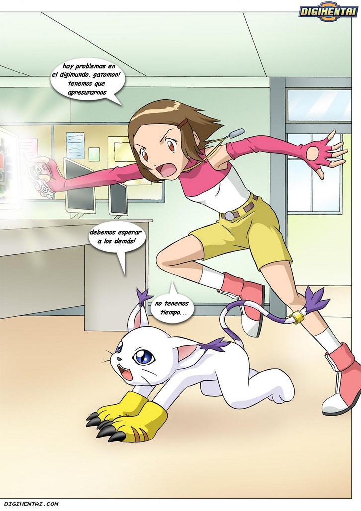 Problemas de virus digimon Palcomix - 1