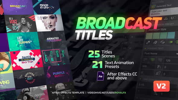 TypeX - Broadcast Pack: Title - VideoHive 20233979