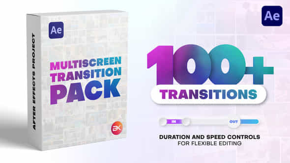 Multiscreen Transitions Pack - VideoHive 47173364