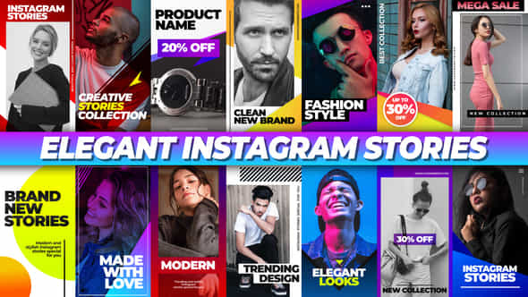 Elegant Instagram Stories - VideoHive 32081192