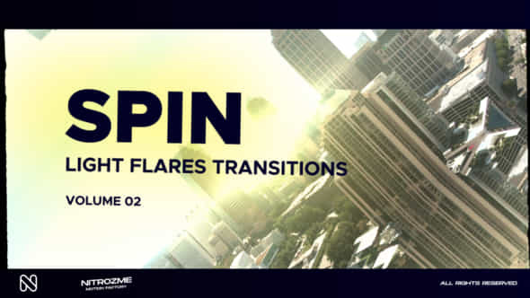 Light Flares Spin - VideoHive 47223934