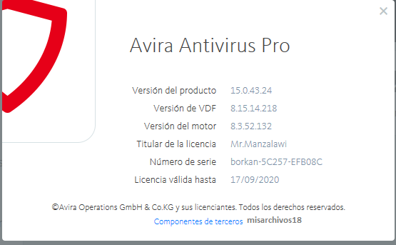mtMFaFBy_o - Avira Antivirus Pro 2018 15.0.43.24  [Full hasta 2020] [UL-NF] - Descargas en general