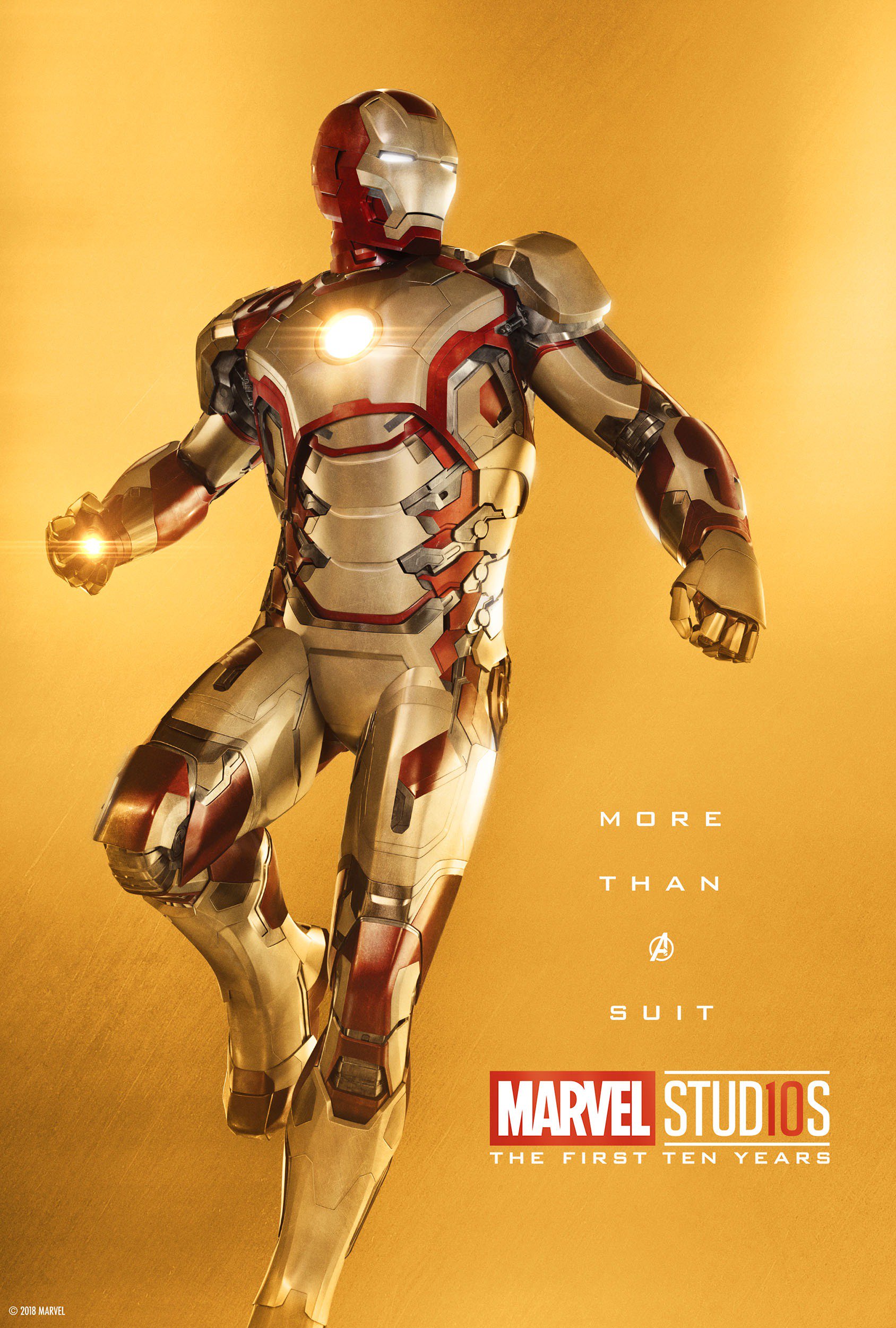 Marvel Studios Unleashes 33 Golden New Anniversary Posters Featuring All Of Earth's ...1688 x 2500