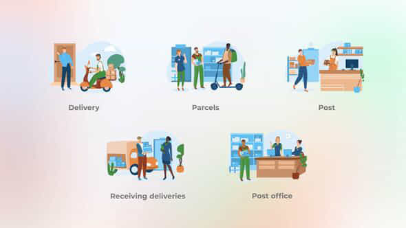 Post - Flat - VideoHive 44119470